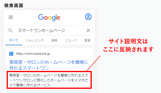 サイト説明文