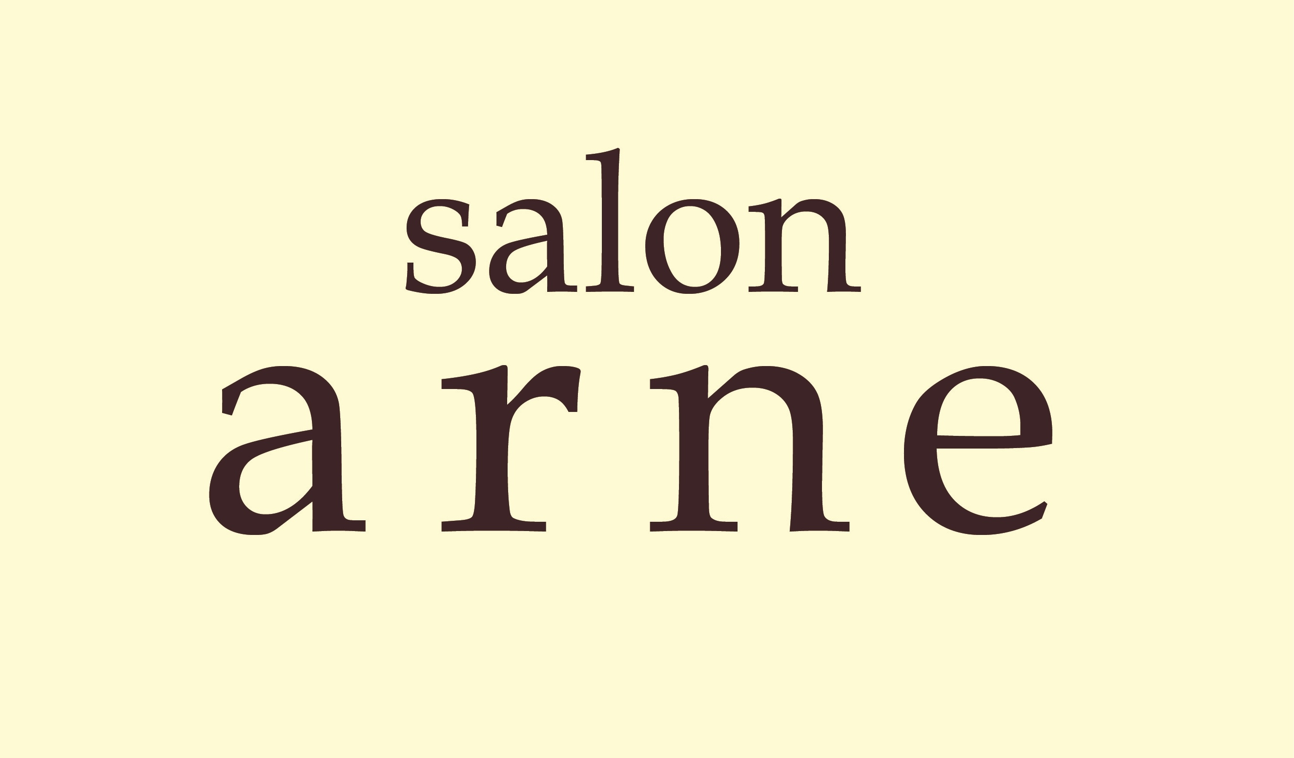 江戸川橋　美容室　ヘアサロン　salon arne